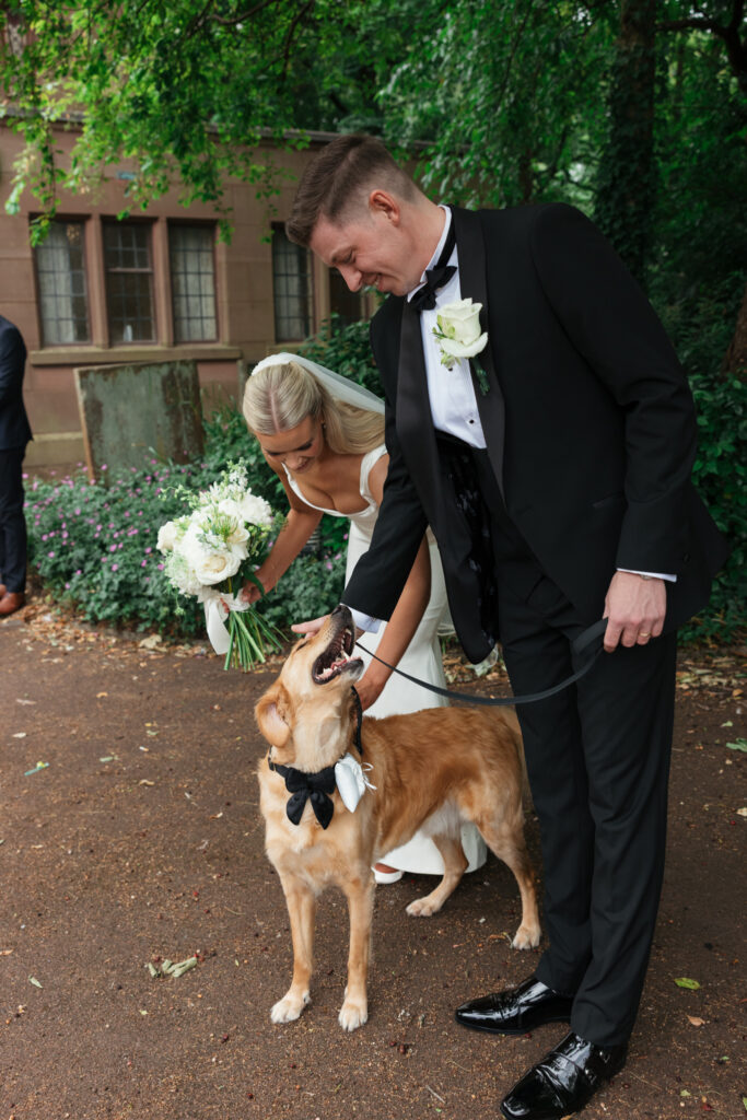 Intimate church wedding ceremony in Liverpool (St Anne's Church) – modern Gen Z couple captured in editorial style