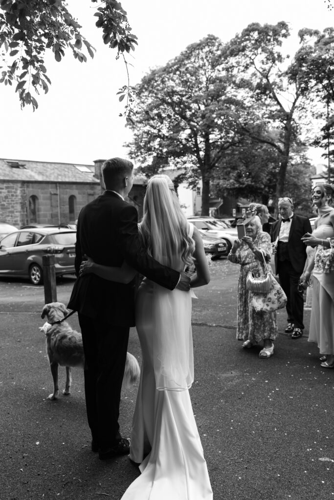 Intimate church wedding ceremony in Liverpool (St Anne's Church) – modern Gen Z couple captured in editorial style
