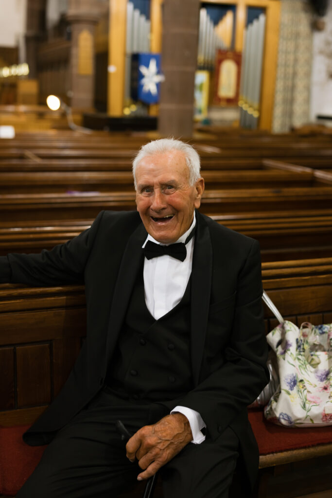 Intimate church wedding ceremony in Liverpool (St Anne's Church) – modern Gen Z couple captured in editorial style
