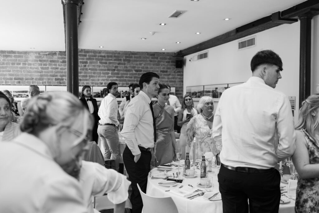 Modern Gen Z couple weddings reception at Hope Street Hotel in Liverpool – editorial and fashion-forward photography by Ivana King