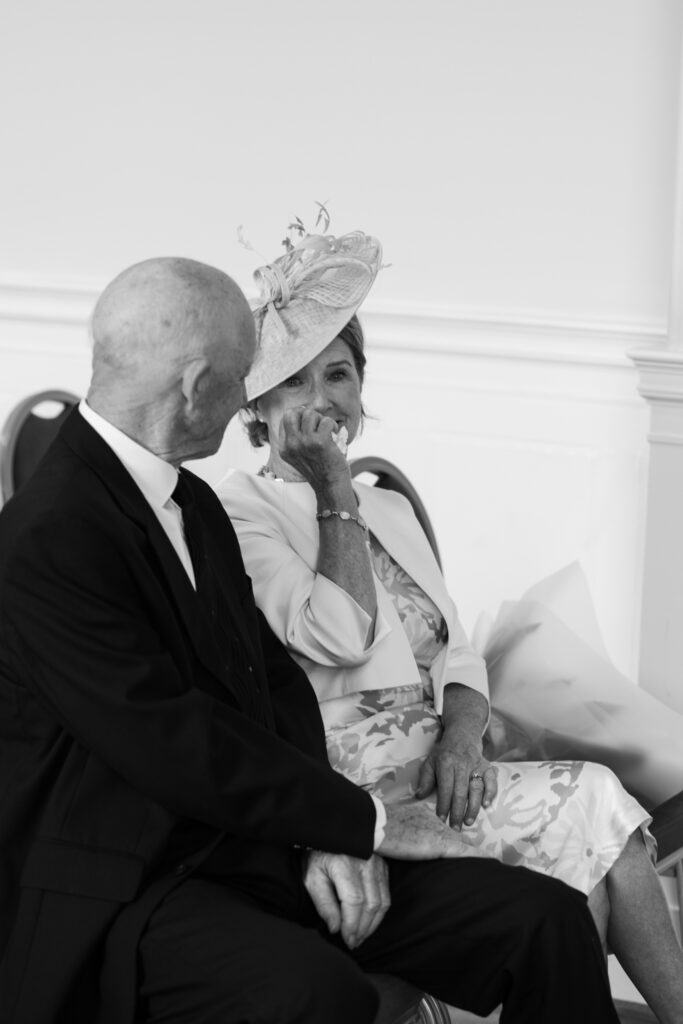 Intimate Liverpool elopement with Gen Z couple – city chic civil wedding at St George's Hall with editorial fashion forward photography by Ivana King