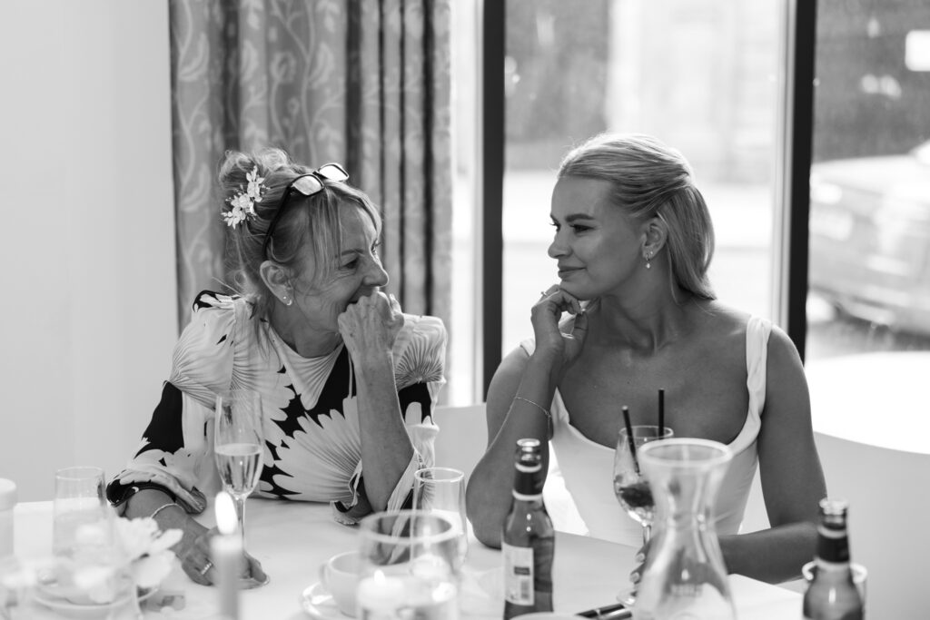 Modern Gen Z couple weddings reception at Hope Street Hotel in Liverpool – editorial and fashion-forward photography by Ivana King