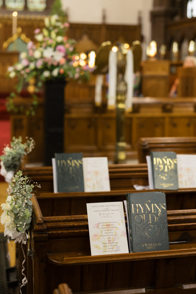 Intimate church wedding ceremony in Liverpool (St Anne's Church) – modern Gen Z couple captured in editorial style