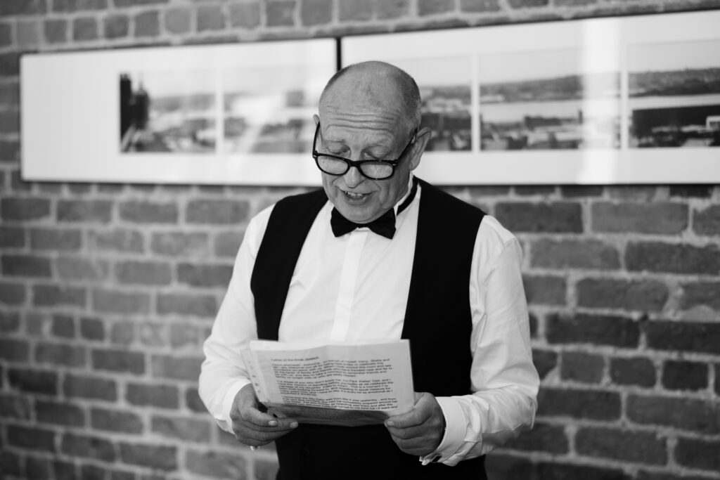 Modern Gen Z couple weddings reception at Hope Street Hotel in Liverpool – editorial and fashion-forward photography by Ivana King