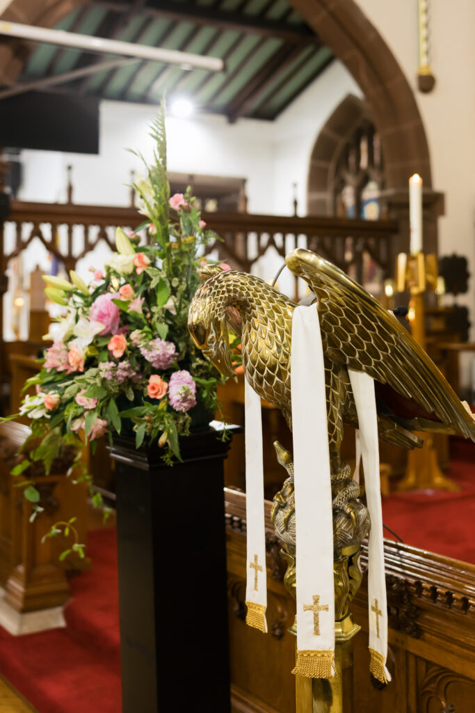 Intimate church wedding ceremony in Liverpool (St Anne's Church) – modern Gen Z couple captured in editorial style