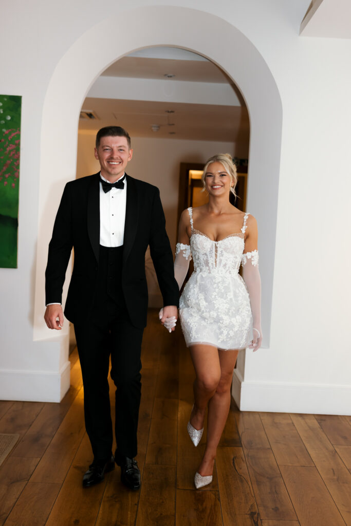 Modern Gen Z couple weddings reception at Hope Street Hotel in Liverpool – editorial and fashion-forward photography by Ivana King