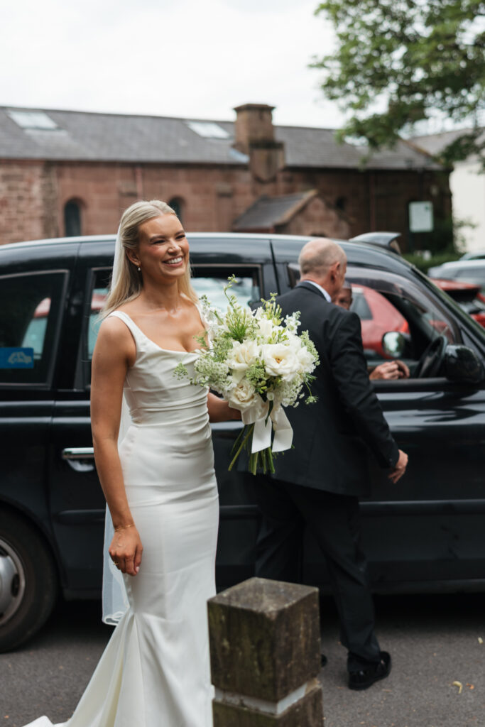 Intimate church wedding ceremony in Liverpool (St Anne's Church) – modern Gen Z couple captured in editorial style