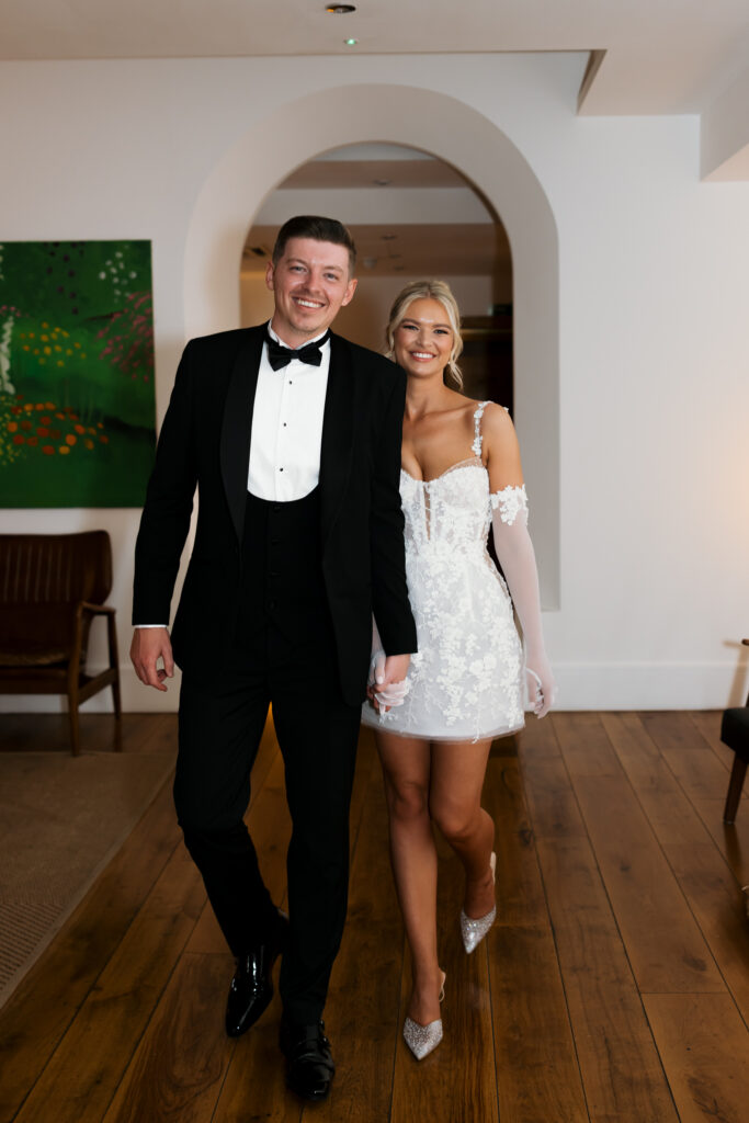 Modern Gen Z couple weddings reception at Hope Street Hotel in Liverpool – editorial and fashion-forward photography by Ivana King