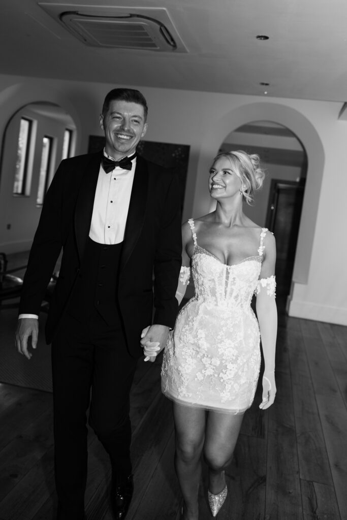 Modern Gen Z couple weddings reception at Hope Street Hotel in Liverpool – editorial and fashion-forward photography by Ivana King