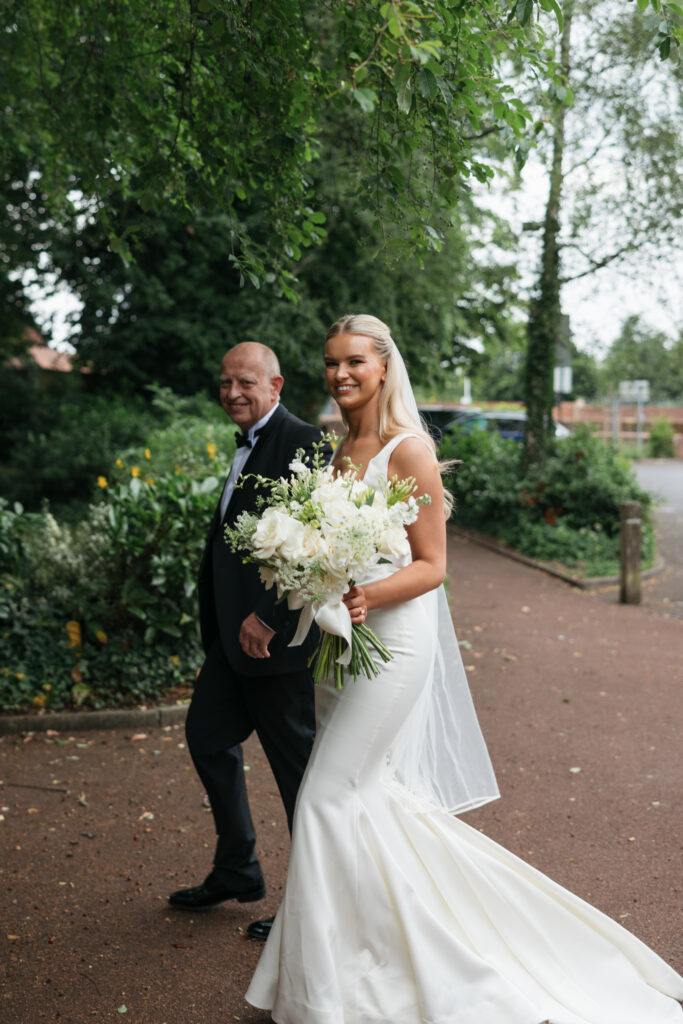 Intimate church wedding ceremony in Liverpool (St Anne's Church) – modern Gen Z couple captured in editorial style