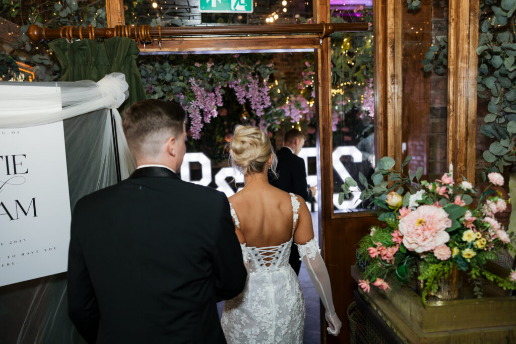 Modern Gen Z couple weddings reception at Brunch and Cocktail Club in Liverpool – editorial and fashion-forward photography by Ivana King