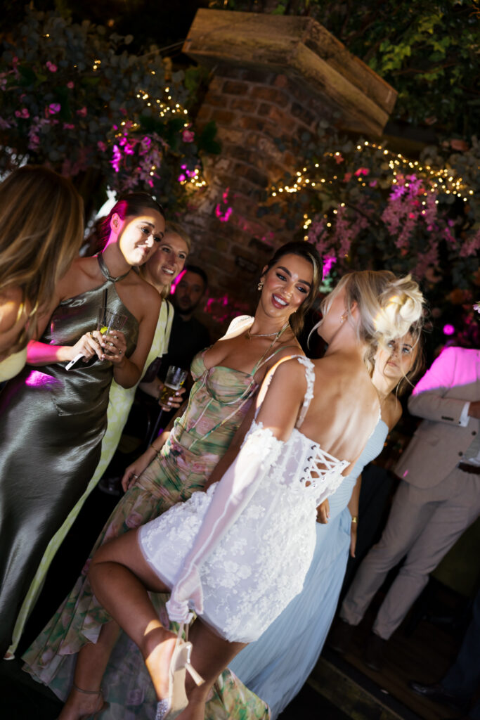 Modern Gen Z couple weddings reception at Brunch and Cocktail Club in Liverpool – editorial and fashion-forward photography by Ivana King