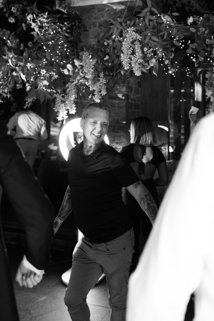 Modern Gen Z couple weddings reception at Brunch and Cocktail Club in Liverpool – editorial and fashion-forward photography by Ivana King