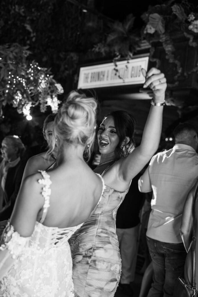 Modern Gen Z couple weddings reception at Brunch and Cocktail Club in Liverpool – editorial and fashion-forward photography by Ivana King