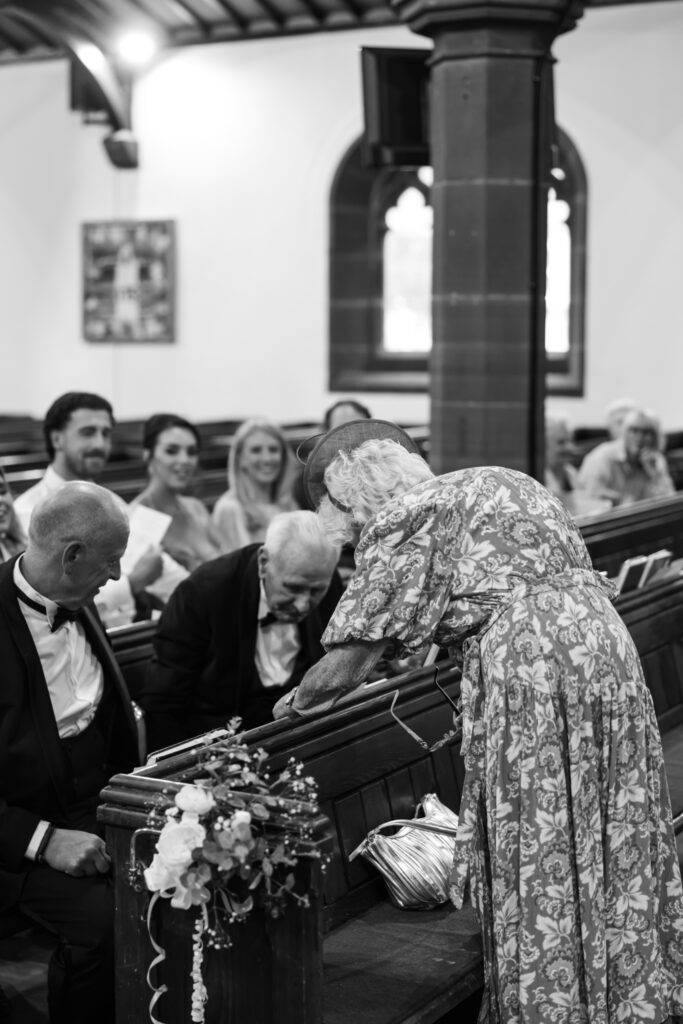 Intimate church wedding ceremony in Liverpool (St Anne's Church) – modern Gen Z couple captured in editorial style