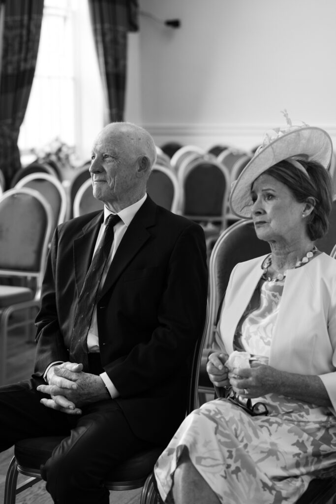 Intimate Liverpool elopement with Gen Z couple – city chic civil wedding at St George's Hall with editorial fashion forward photography by Ivana King