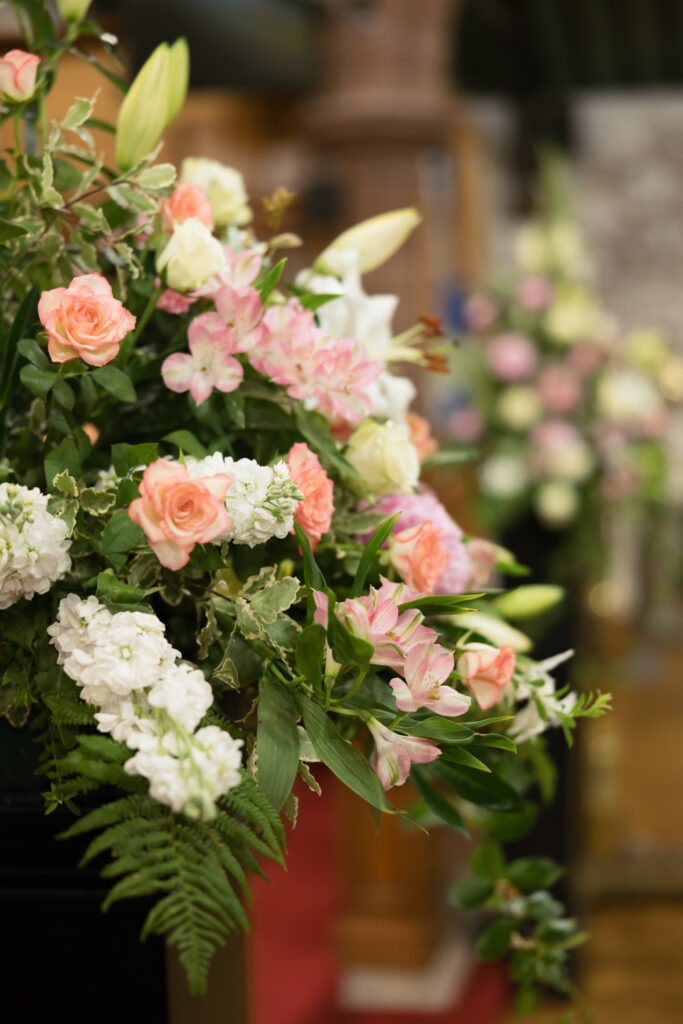 Intimate church wedding ceremony in Liverpool (St Anne's Church) – modern Gen Z couple captured in editorial style