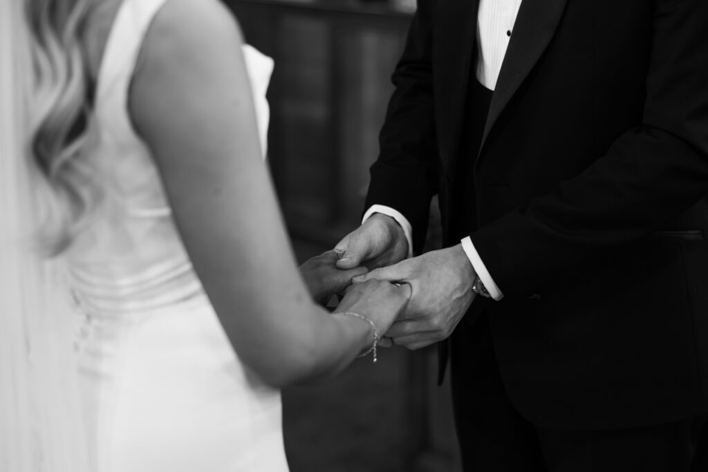 Intimate church wedding ceremony in Liverpool (St Anne's Church) – modern Gen Z couple captured in editorial style