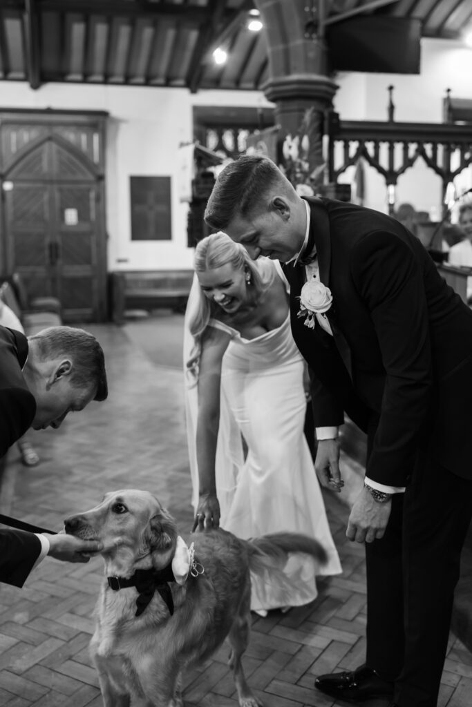 Intimate church wedding ceremony in Liverpool (St Anne's Church) – modern Gen Z couple captured in editorial style