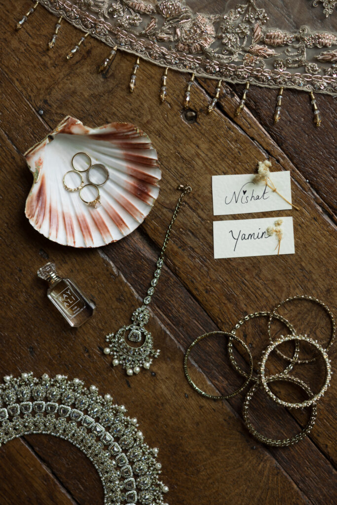 Detail Shots Ivana King Editorial Wedding Photographer, Luxury Asian / Indian wedding (multicultural) at Avington Estate Park South London UK