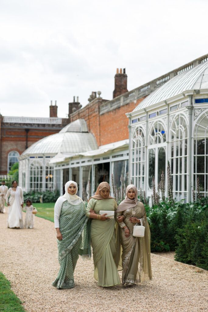 Editorial Wedding Photographer, Luxury Wedding at Avington Estate Park South London UK, Asian Indian Ceremony