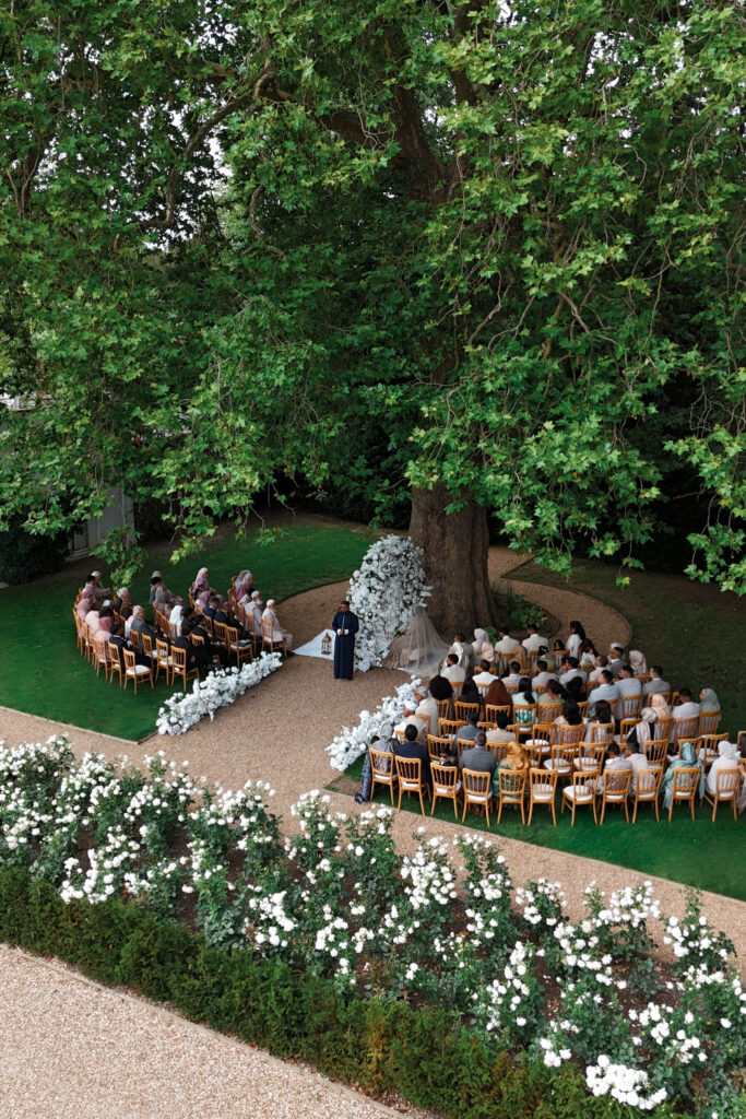 Editorial Wedding Photographer, Luxury Wedding at Avington Estate Park South London UK, Drone photo