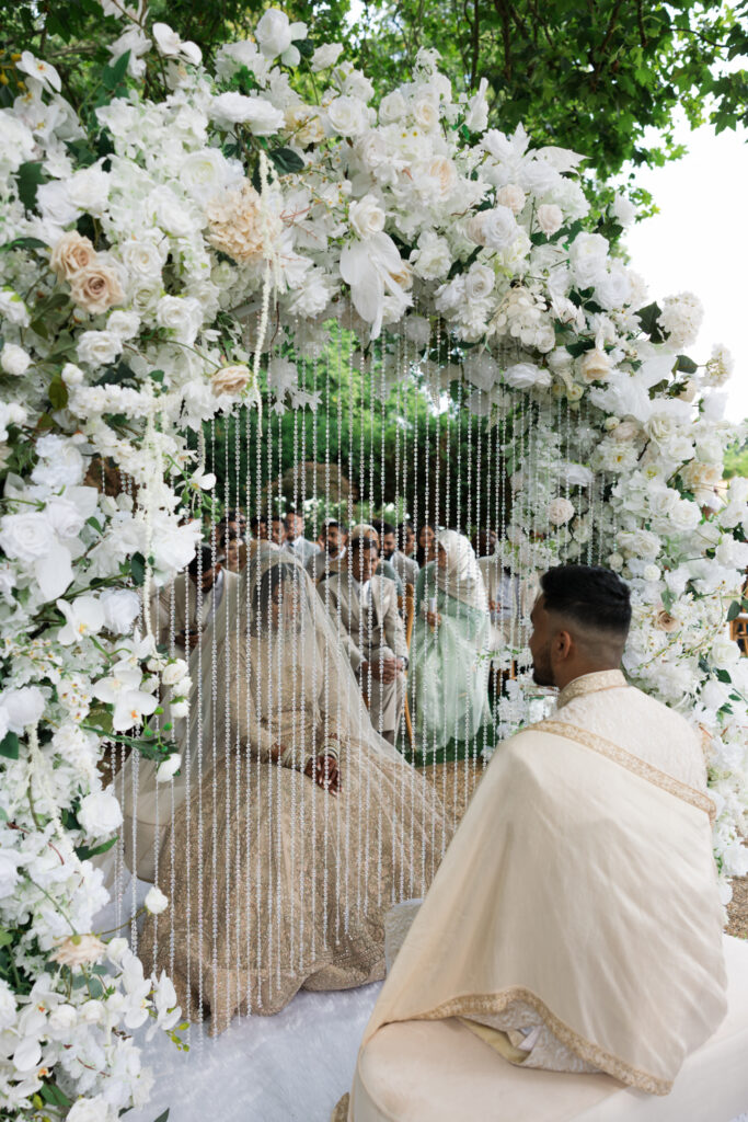 Editorial Wedding Photographer, Luxury Wedding at Avington Estate Park South London UK, Asian Indian Ceremony