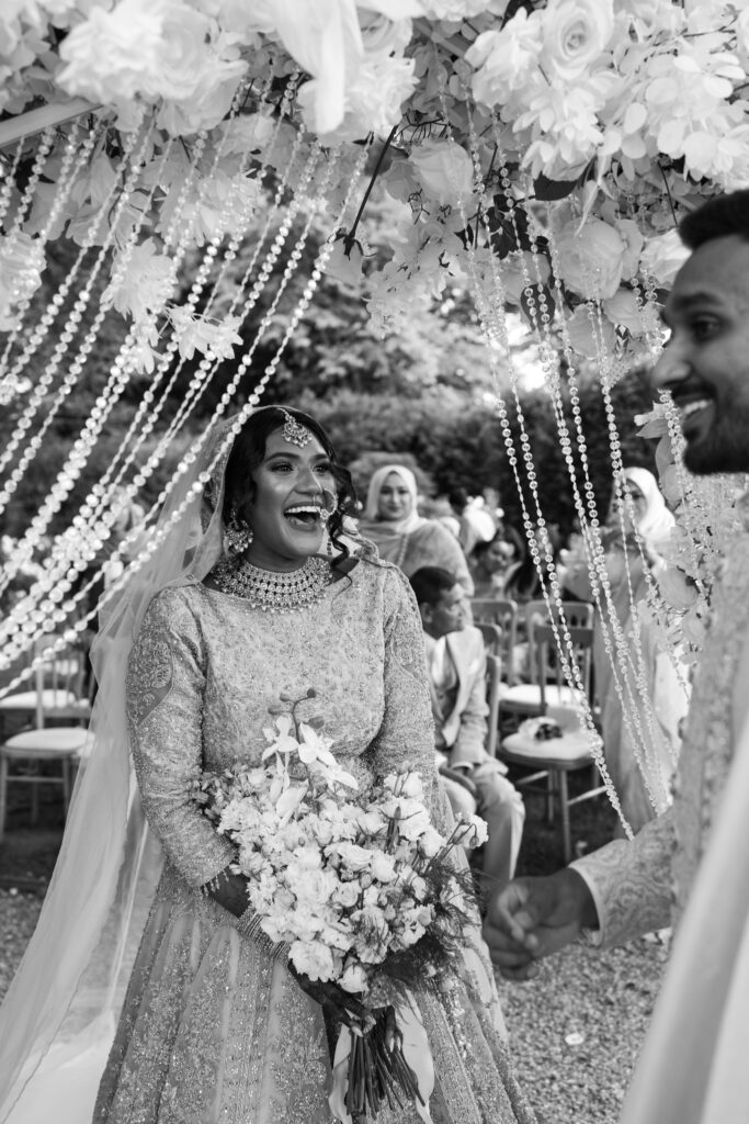 Editorial Wedding Photographer, Luxury Wedding at Avington Estate Park South London UK, Asian Indian Ceremony