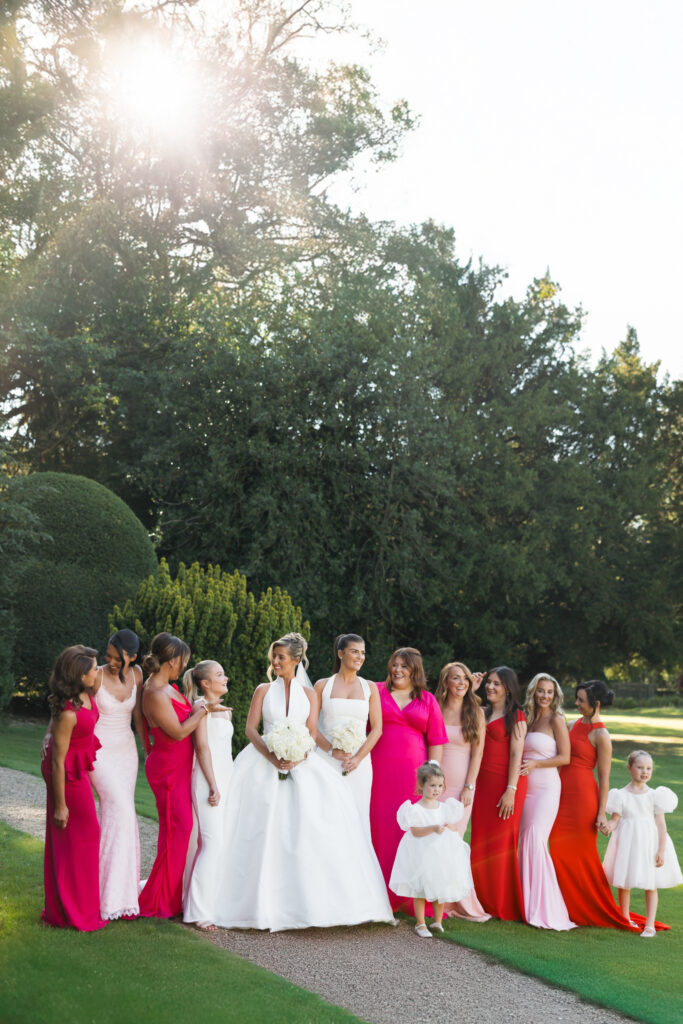 Grantley Hall - Luxury Editorial Wedding Photography at the venue Grantley Hall North Yorkshire by Ivana King