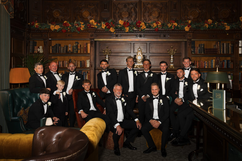 Grantley Hall - Luxury Editorial Wedding Photography at the venue Grantley Hall North Yorkshire by Ivana King