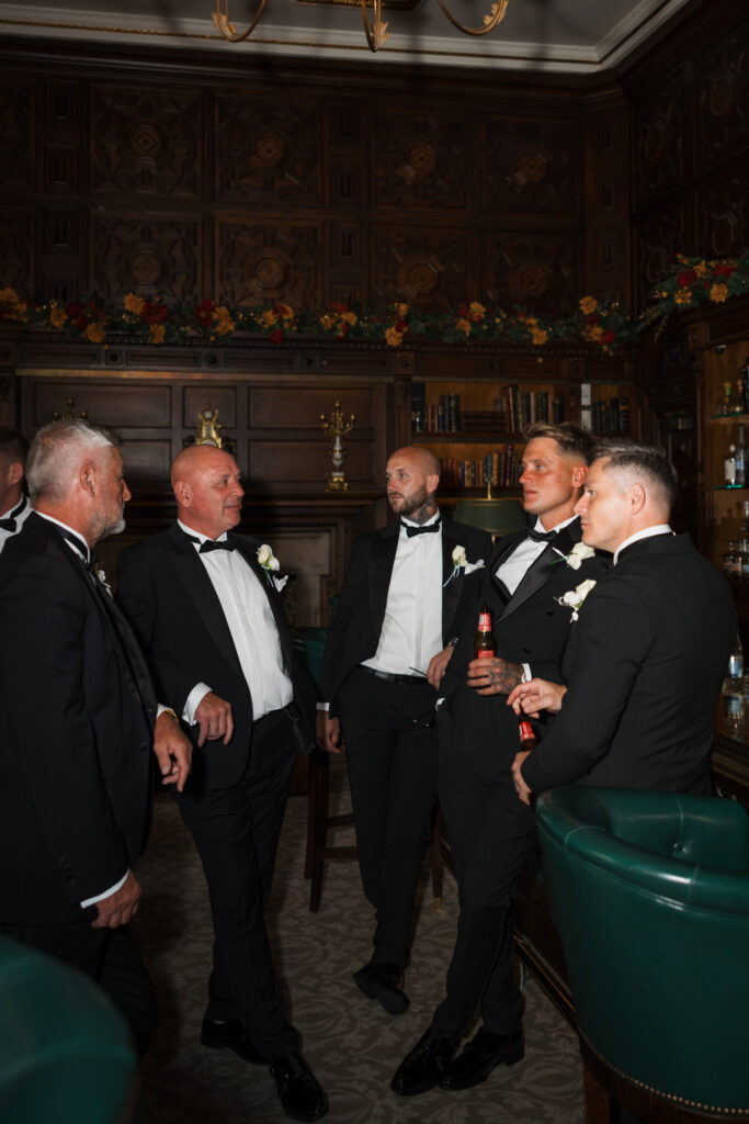 Grantley Hall - Luxury Editorial Wedding Photography at the venue Grantley Hall North Yorkshire by Ivana King