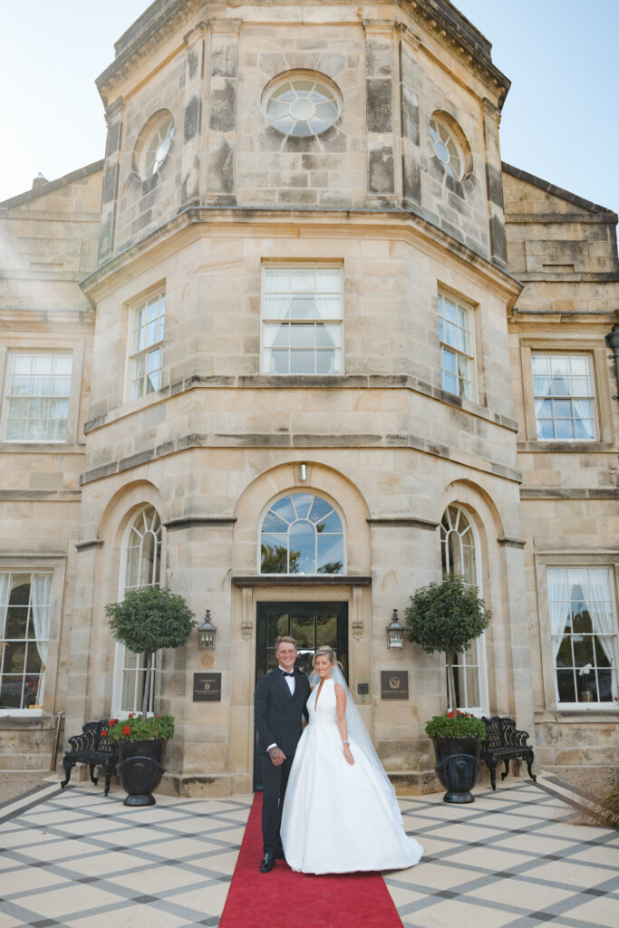 Grantley Hall - Luxury Editorial Wedding Photography at the venue Grantley Hall North Yorkshire by Ivana King