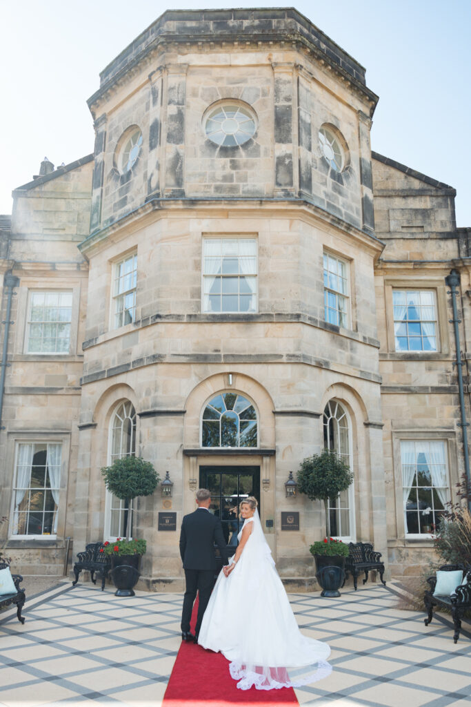 Grantley Hall - Luxury Editorial Wedding Photography at the venue Grantley Hall North Yorkshire by Ivana King