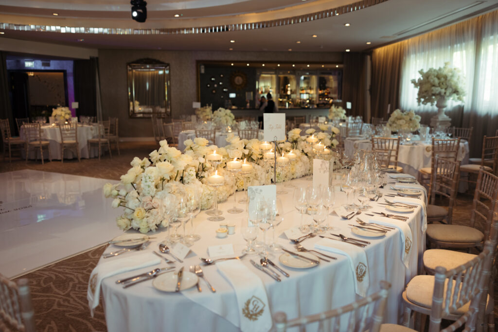 Grantley Hall - Luxury Editorial Wedding Photography at the venue Grantley Hall North Yorkshire by Ivana King